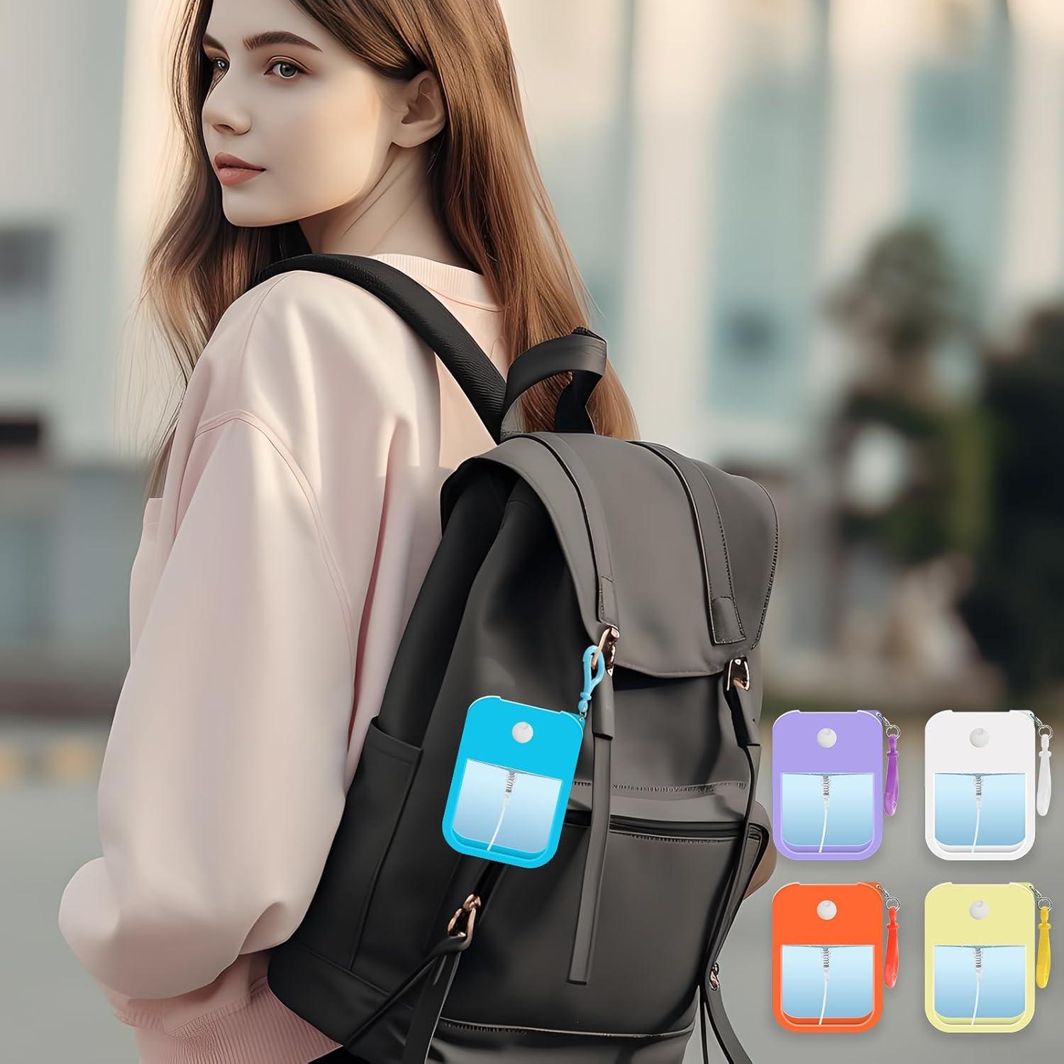 Set de 7 Botellas Spray Reutilizables YOKAMIRA 38ml con Funda