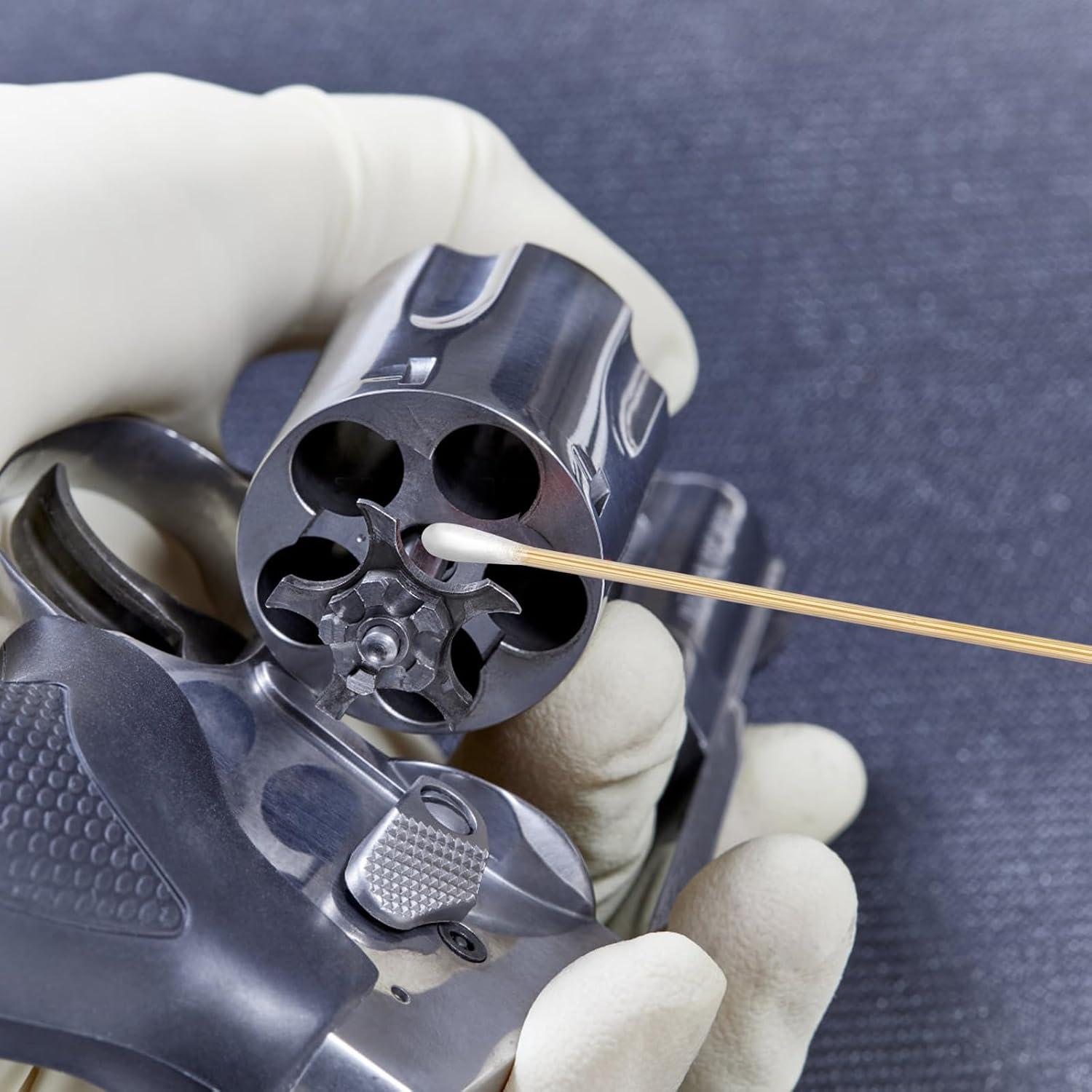 Bastones de Limpieza de Armas Egaageoi 400 Pcs Algodón 15.24 cm