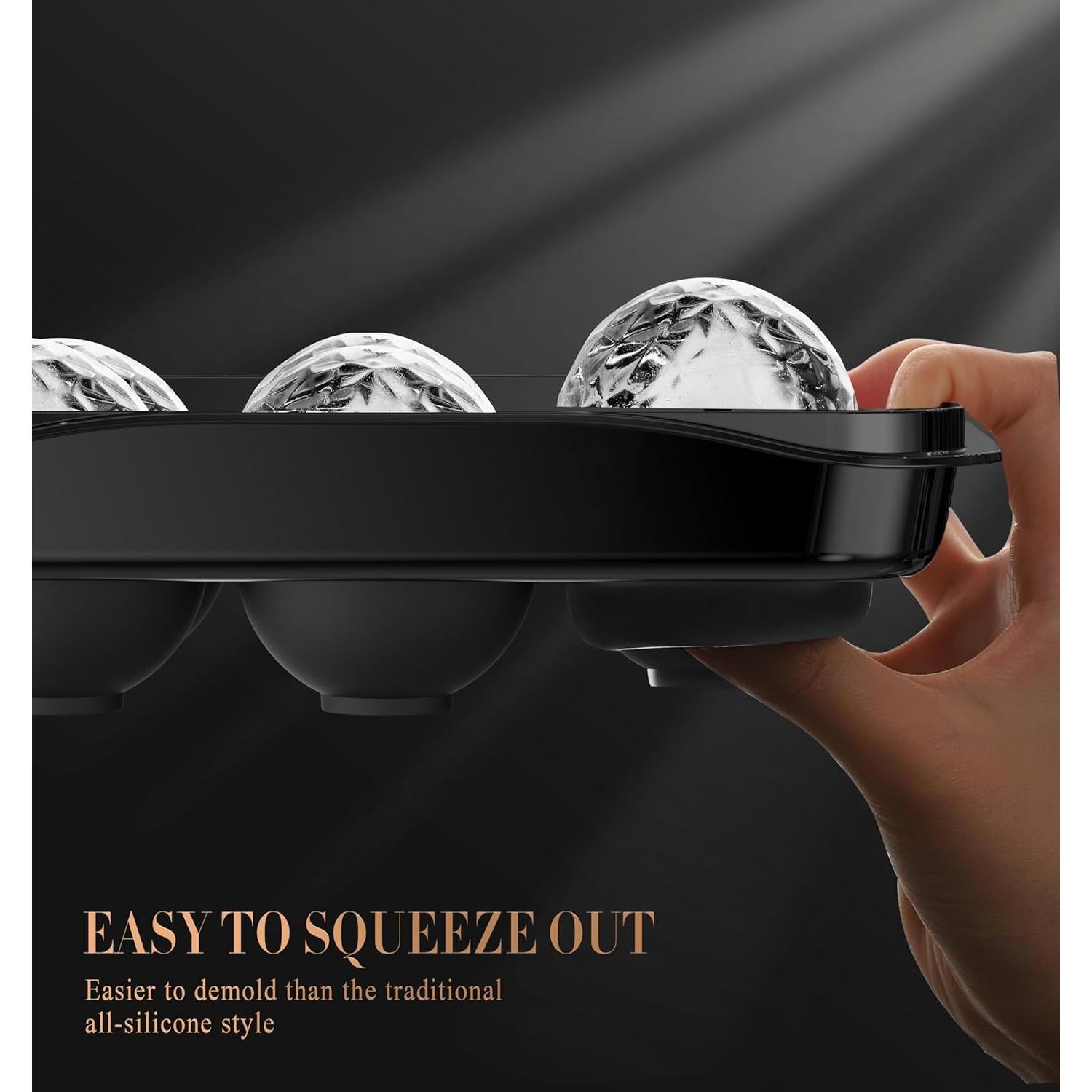 Bandeja de Hielo Redonda ICEXXP 2.2'' (5.6 cm) con Tapa