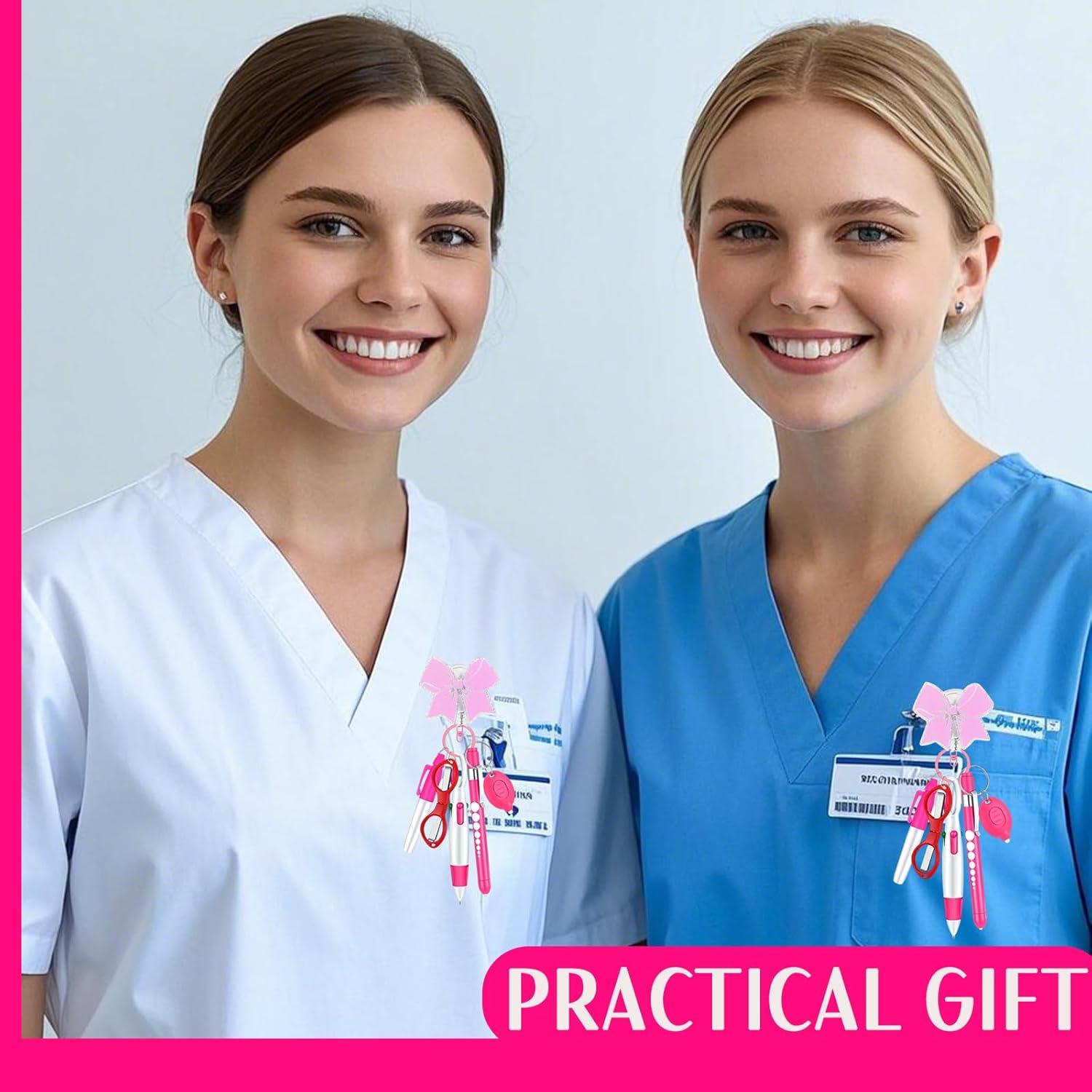 Kit de bolígrafos de enfermera KUNHEHO con clip y accesorios