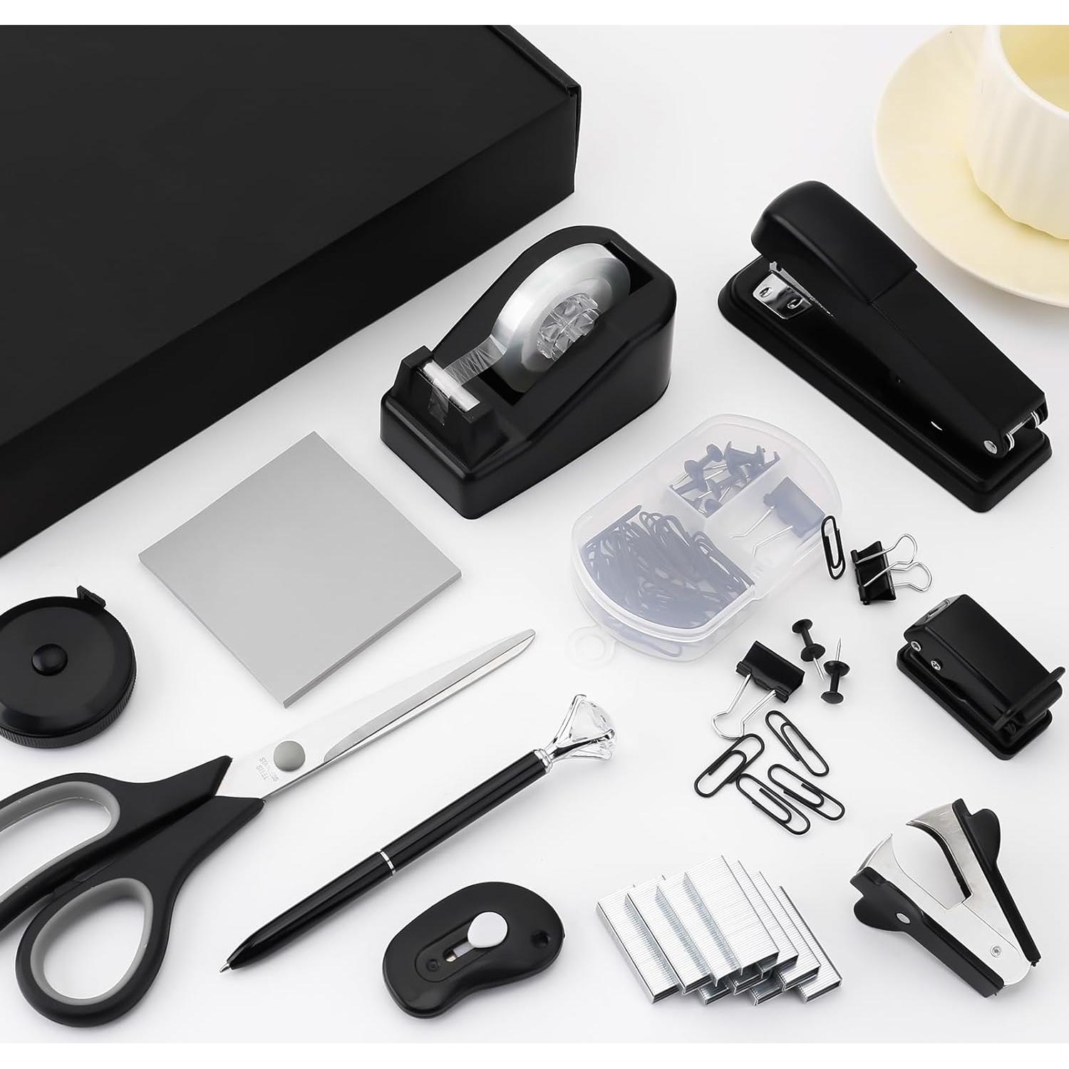 Kit de Accesorios de Escritorio Kogcmeetl Negro 12 Piezas