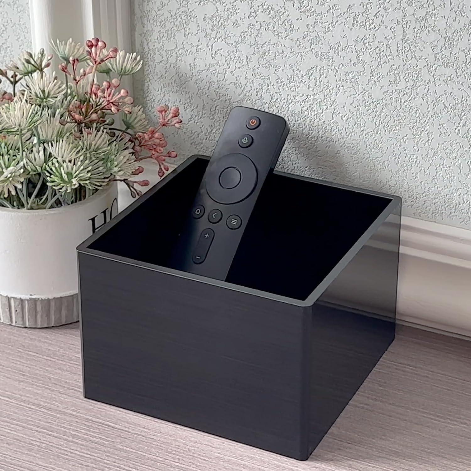 Soporte Organizador de Control Remoto DELIPPLY Acrílico Negro