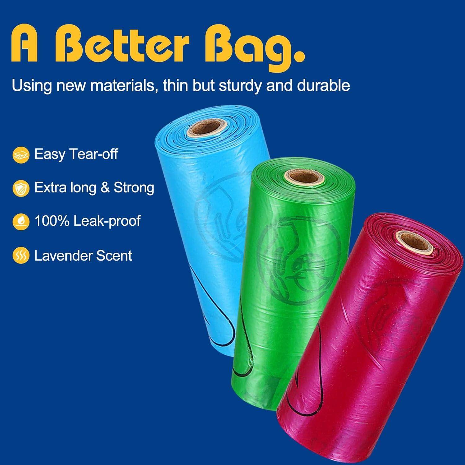 Bolsa de Excremento de Perro Letalong 150 Cuentas Aromatizadas