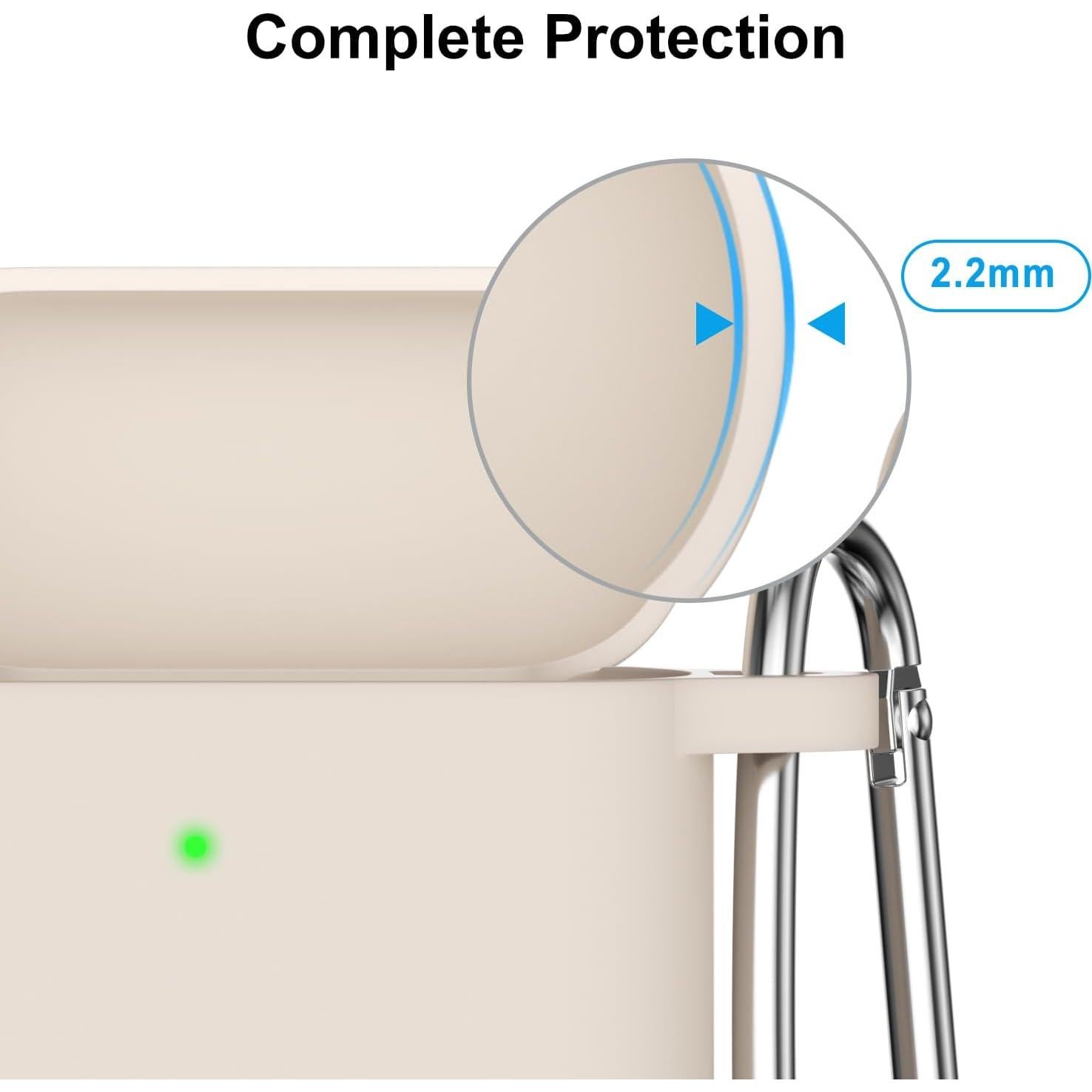 Funda Silicona Beige para Airpods 3 LoeoeL - Delgado y Elegante