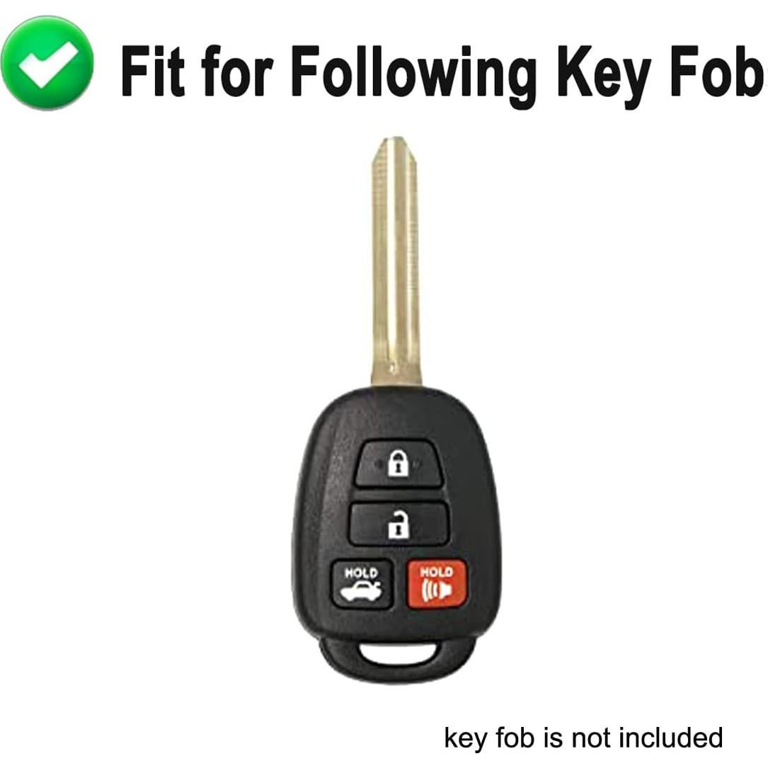 Funda de Llave TPU para Toyota Camry Avalon Corolla RAV4 4 Botones