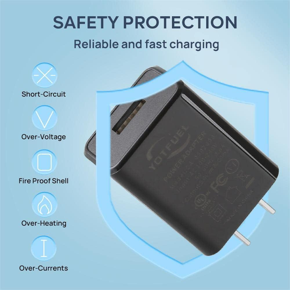 Cargador de Pared USB 5V 2A Huizhou 2PCS Negro