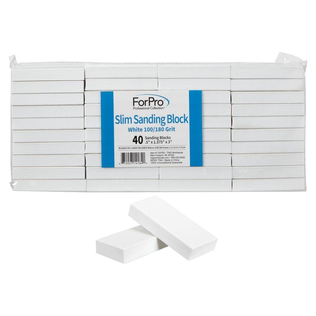 Bloque de Lijado Slim ForPro 100/180 Grano 40-Cuenta