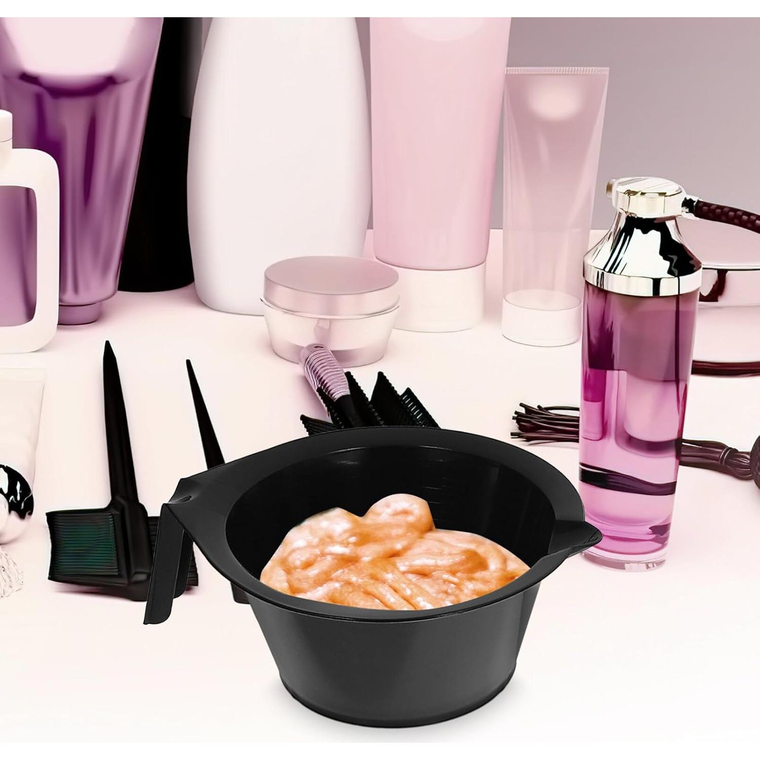 Kit 6 Tazones Mezcladores de Color LALAFINA para Tinte Cabello