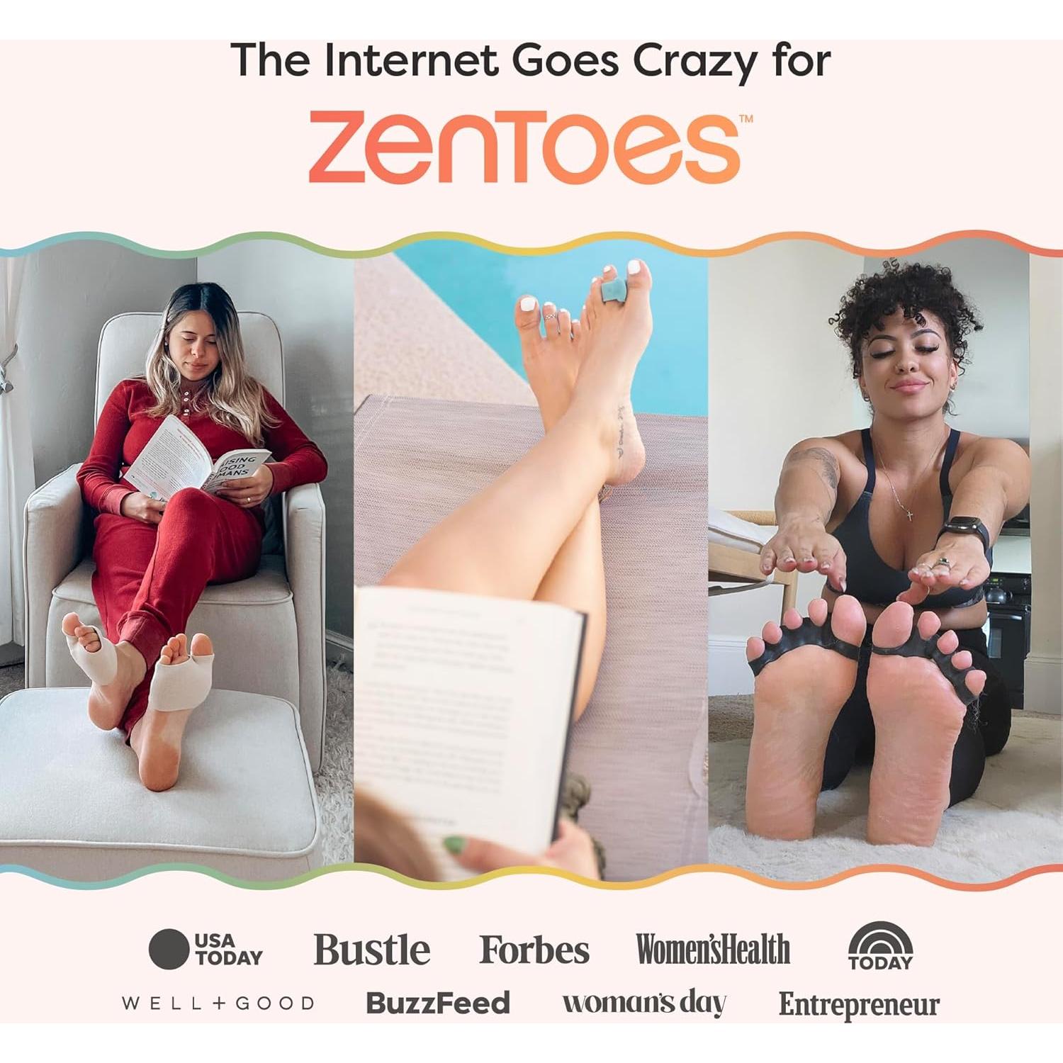 Mangas de Compresión para Tendón de Aquiles ZenToes - Alivio de Dolor