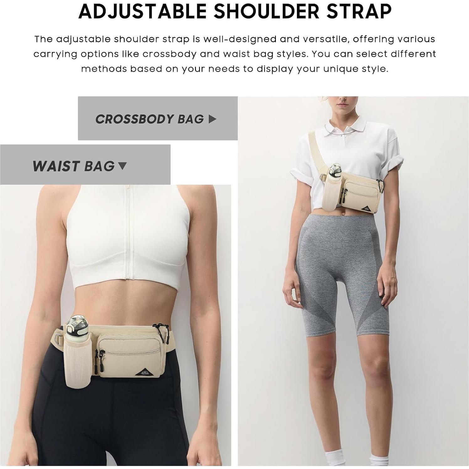 Bolsa de Cintura Impermeable OCE GEAR con Soporte para Botella 700ml