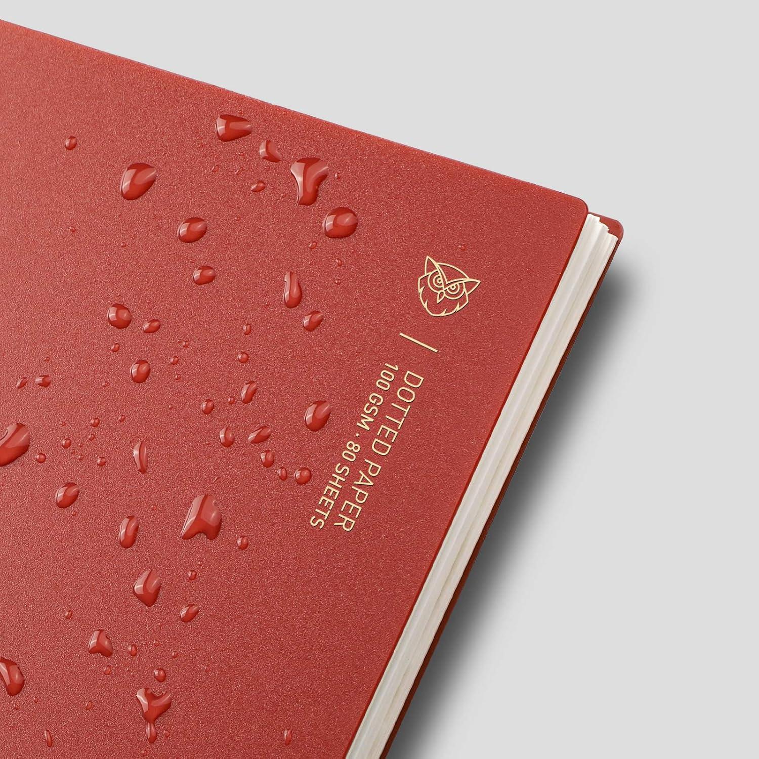 Cuaderno A5 EMSHOI Espiral con Puntos - 4 Paquetes 640 Páginas