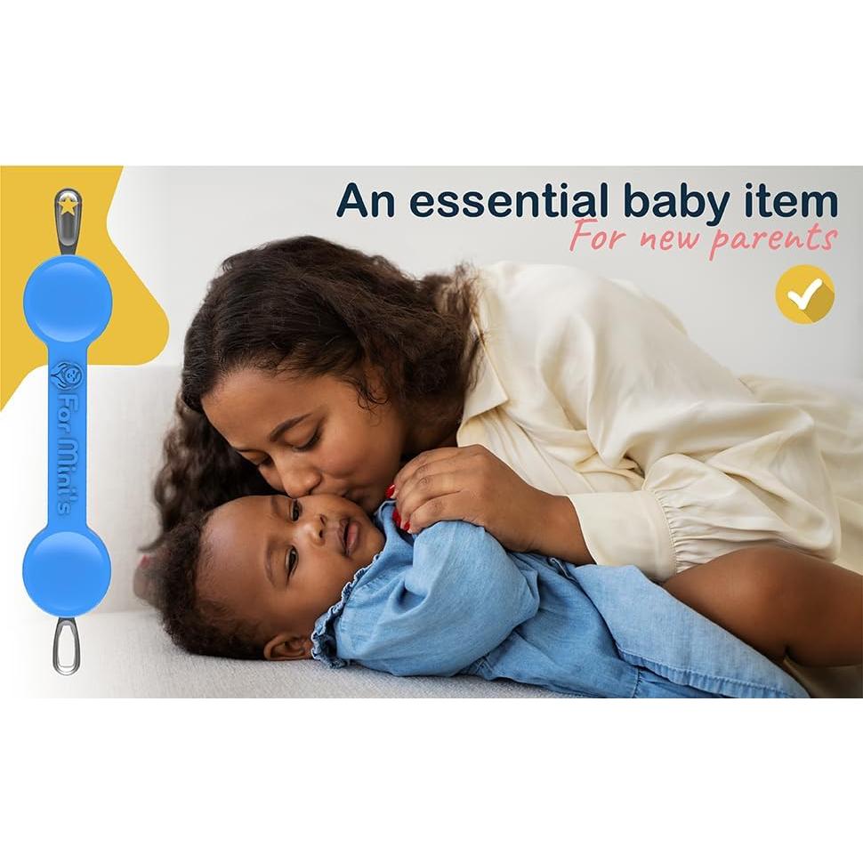 Booger Aid For Mini's - Limpiador de Nariz y Oídos Pequeño Azul