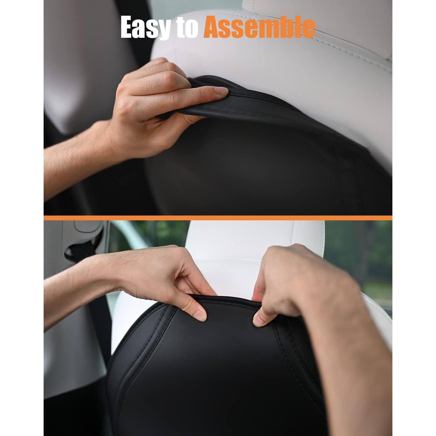 Protector de Respaldo de Asiento EVANDCAR para Tesla Model Y/3/S/X