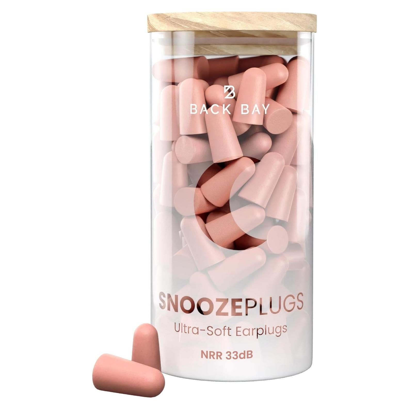 Tapones para Oídos SnoozePlugs Ultra Suaves - 60 Pares