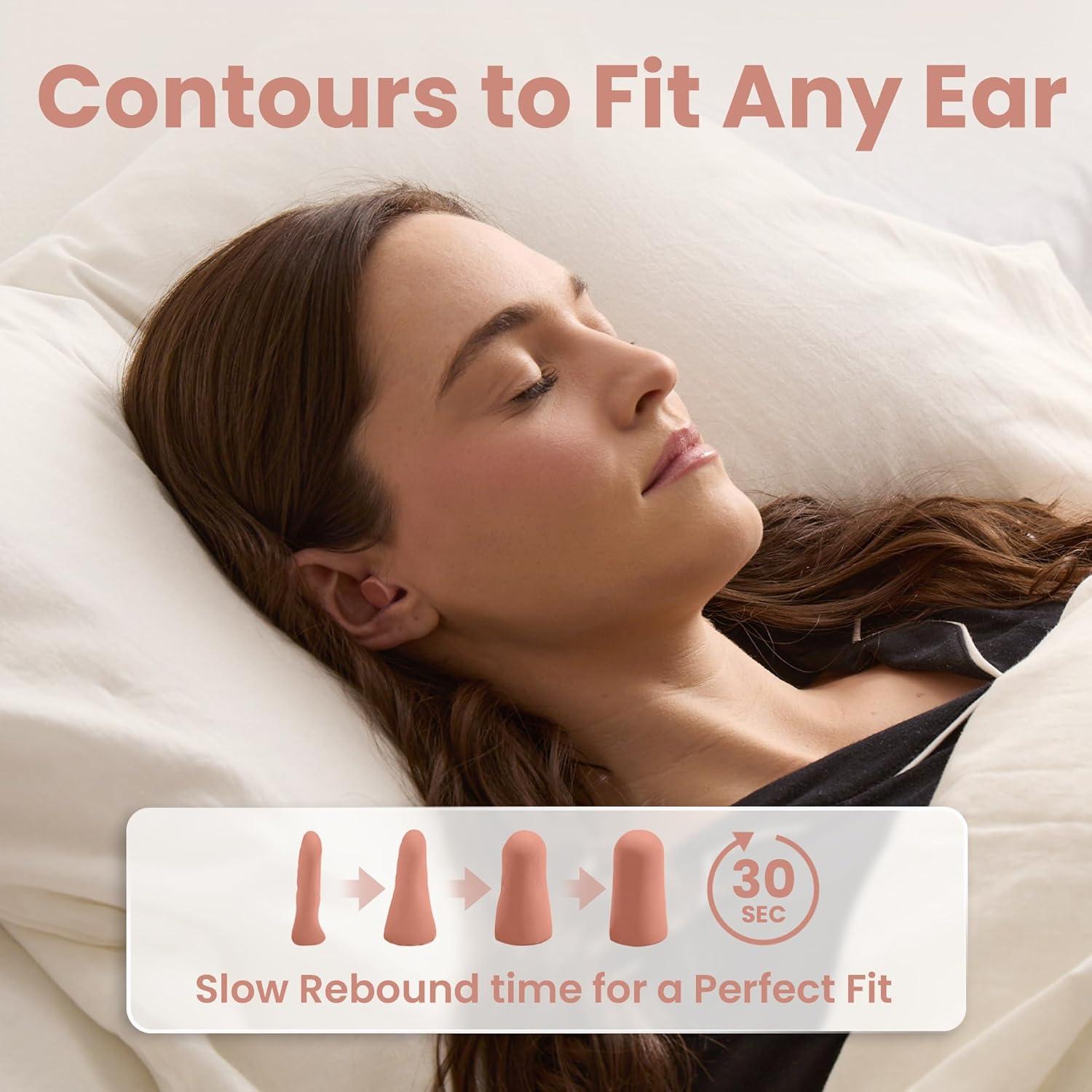 Tapones para Oídos SnoozePlugs Ultra Suaves - 60 Pares