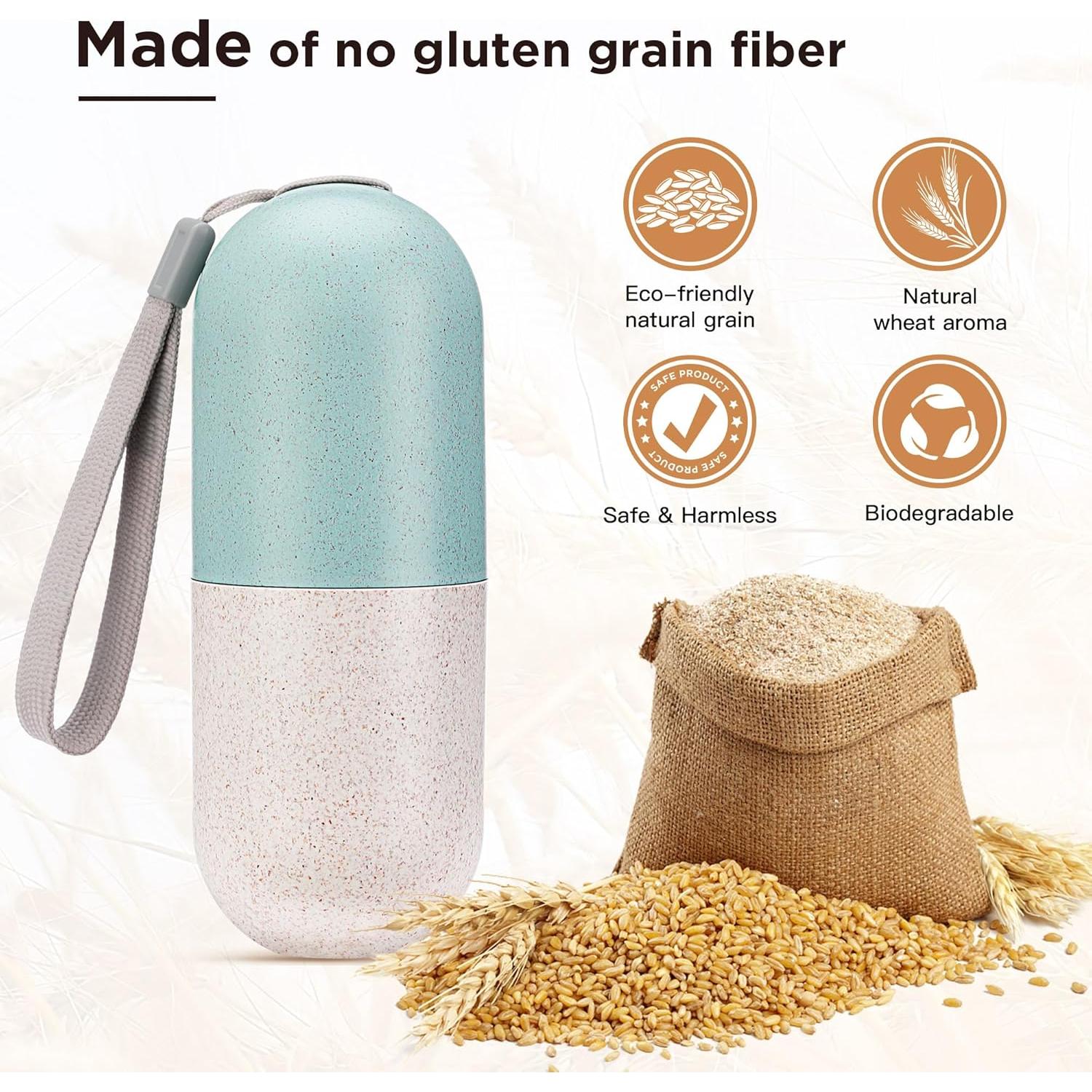 Organizador de Pastillas Zannaki 2 en 1 con Cortador Azul