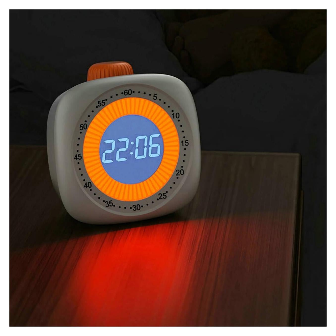 Temporizador Visual Digital NUOSWEK 60 Minutos con Alarma Silenciosa