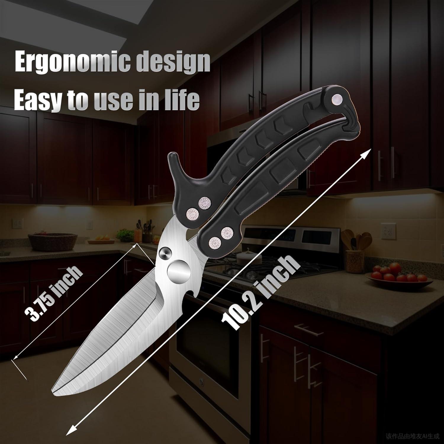 Tijeras de Cocina GAIFONGRE de Acero Inoxidable 13.2 cm