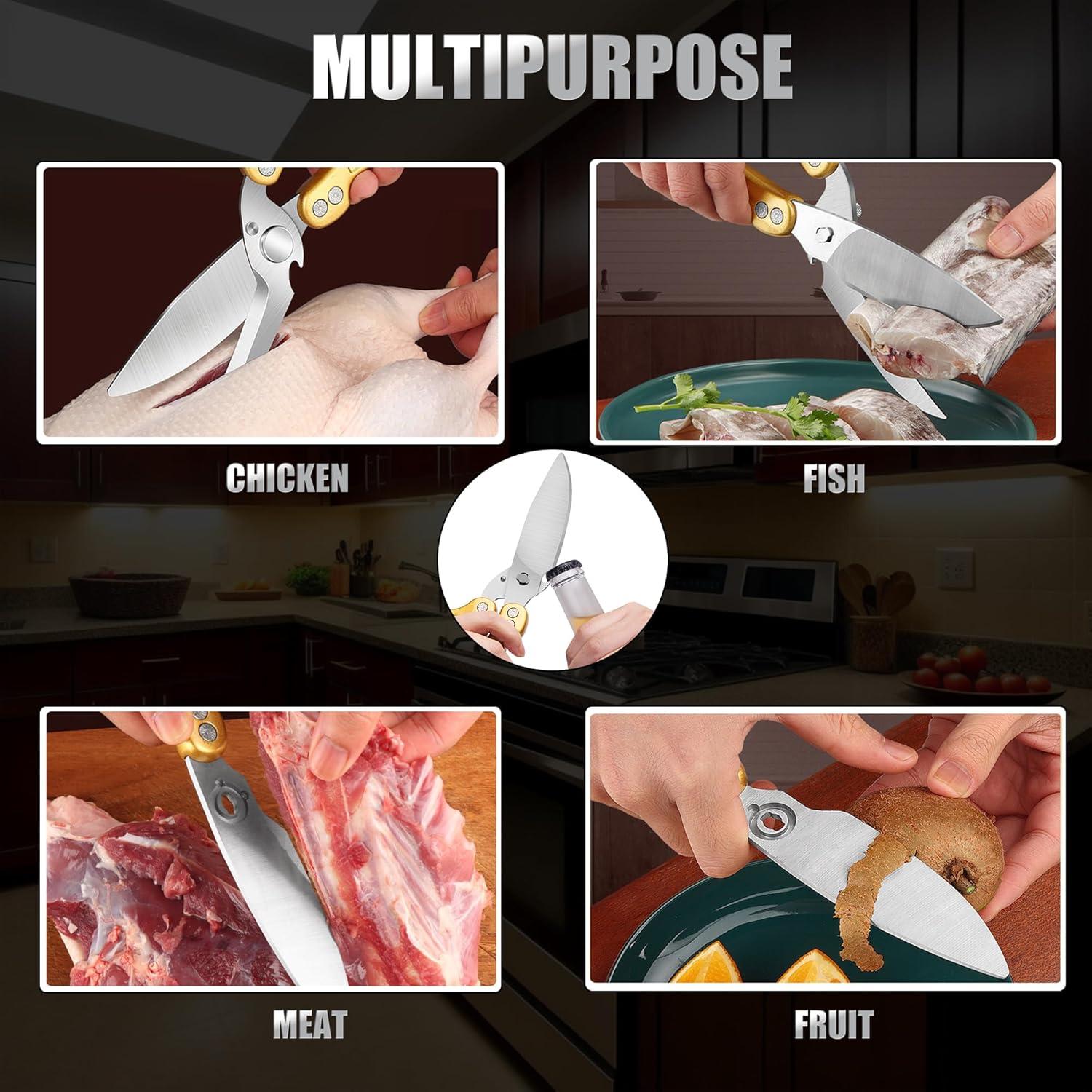 Tijeras de Cocina GAIFONGRE de Acero Inoxidable 13.2 cm