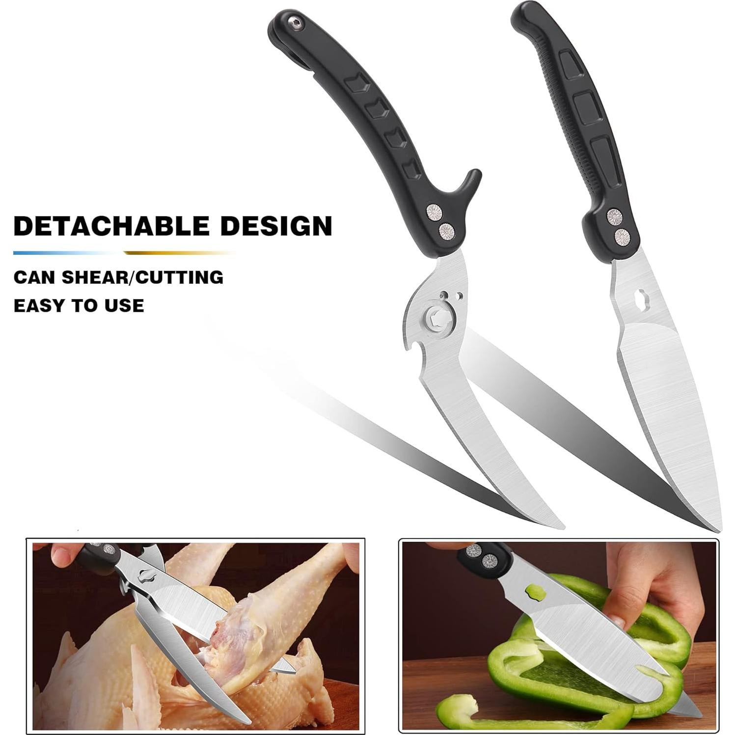 Tijeras de Cocina GAIFONGRE de Acero Inoxidable 13.2 cm