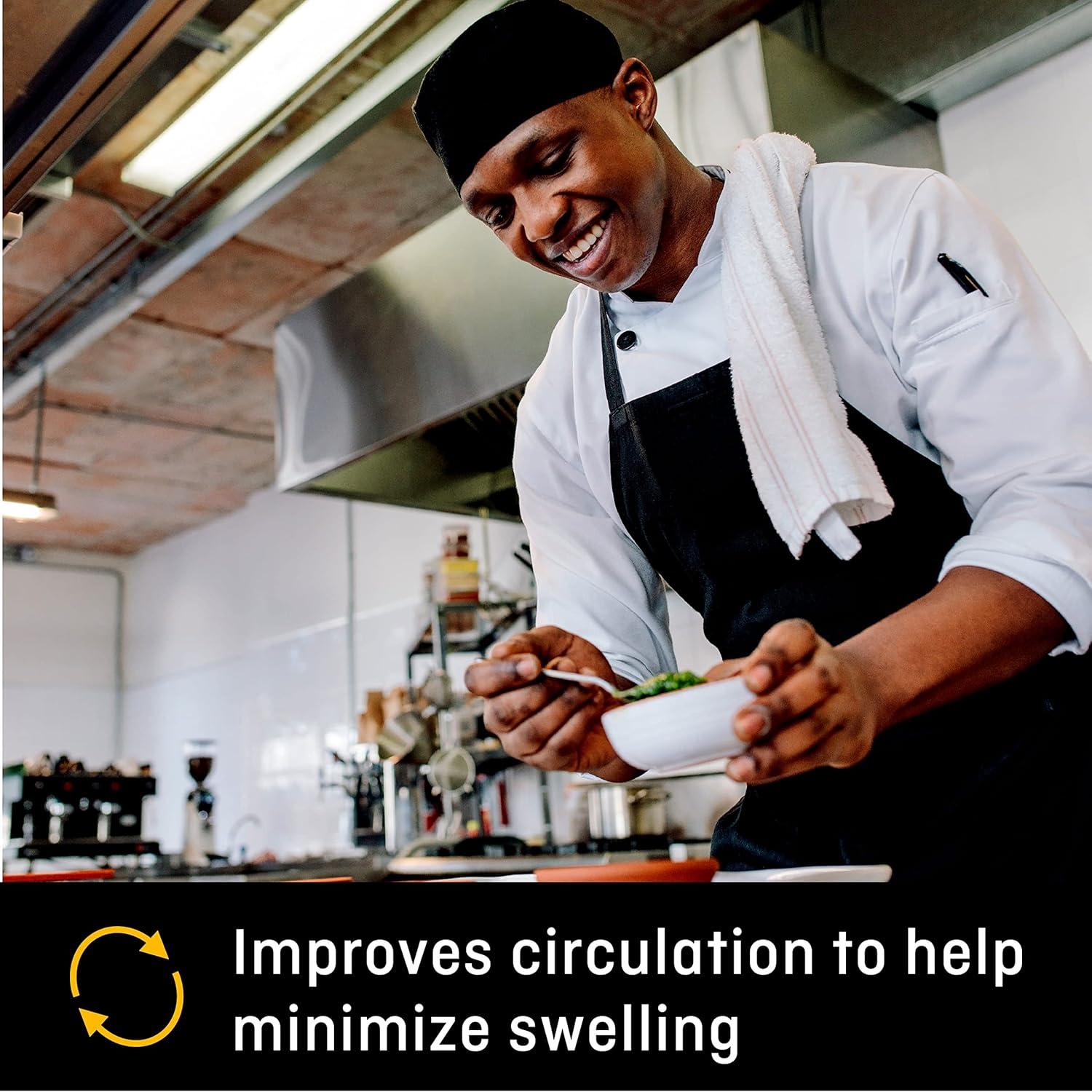 Calcetines de vestir FUTURO para hombres Mediano Negro Compresión 15-20 mmHg