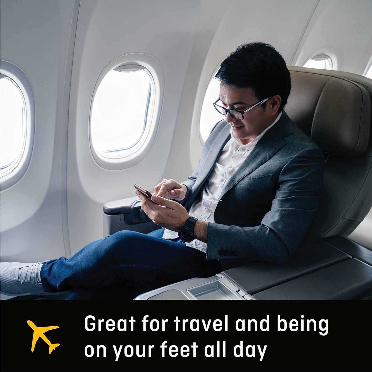 Calcetines de vestir FUTURO para hombres Mediano Negro Compresión 15-20 mmHg