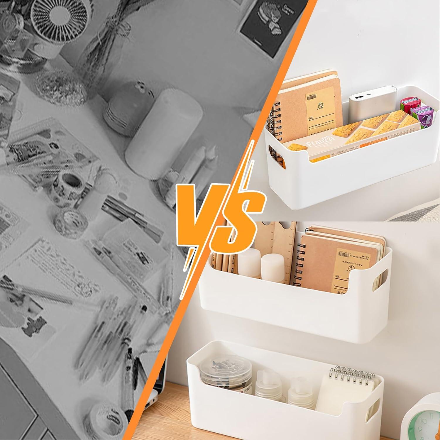 Organizador de Puerta de Gabinete IGUOCY 2 Pcs Transparente