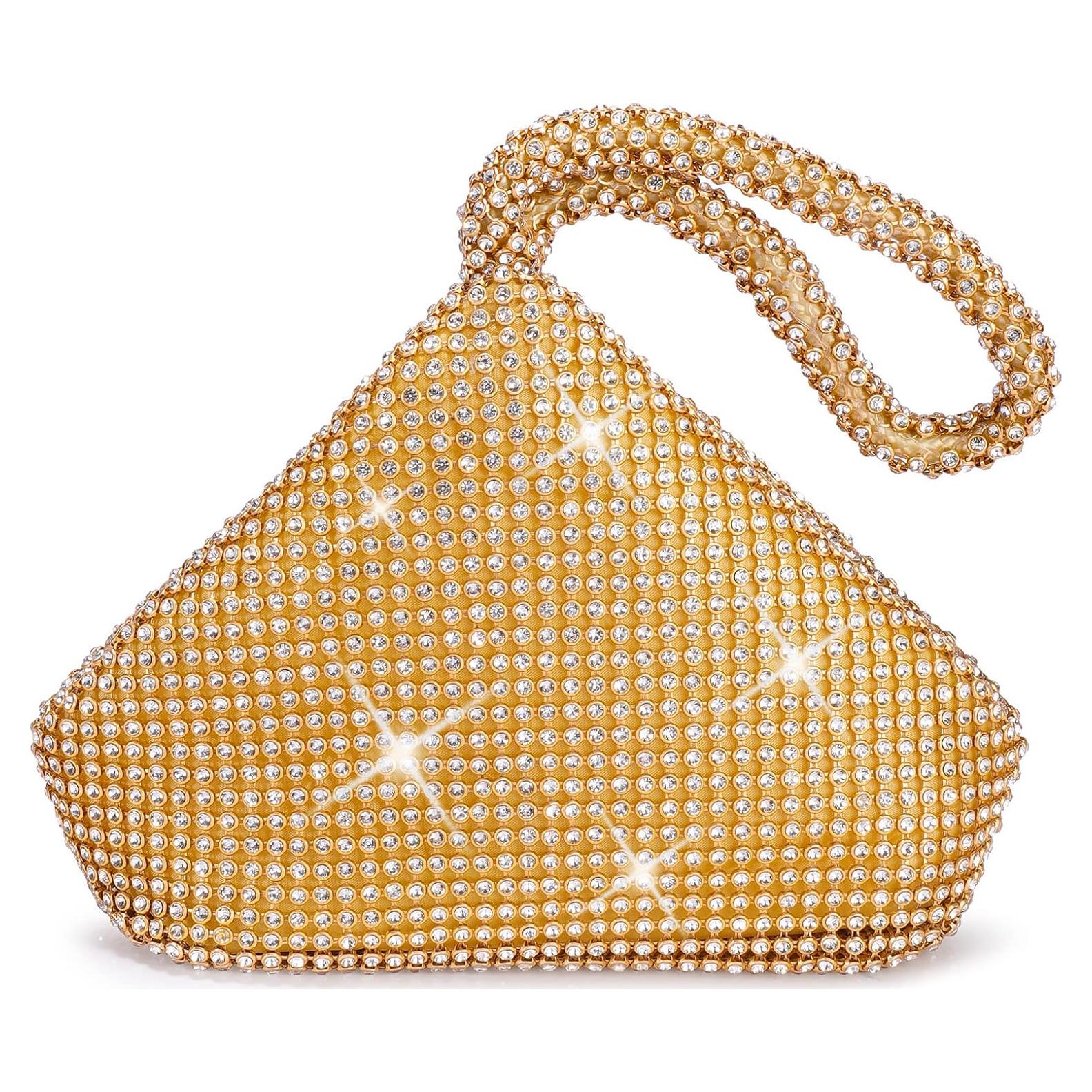 Bolso de Mano JIAN YA NA para Dama de Honor - Grande Dorado