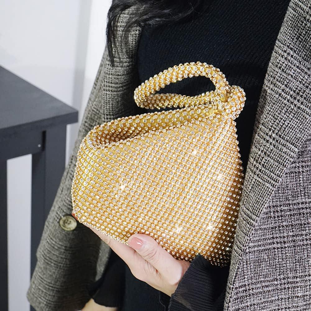 Bolso de Mano JIAN YA NA para Dama de Honor - Grande Dorado