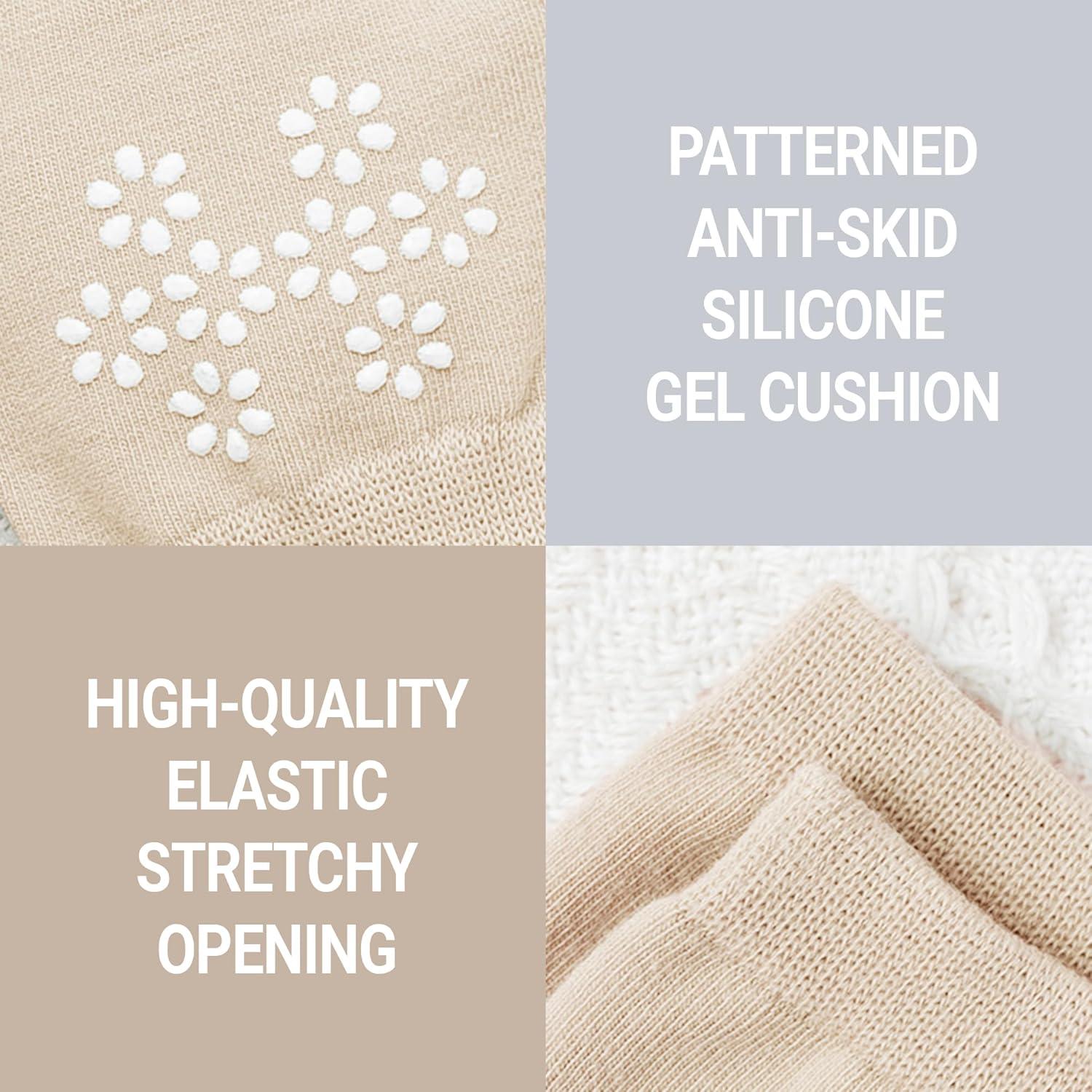 Medias Invisibles Antideslizantes Jinny's Shoppe Mujeres 8 pares