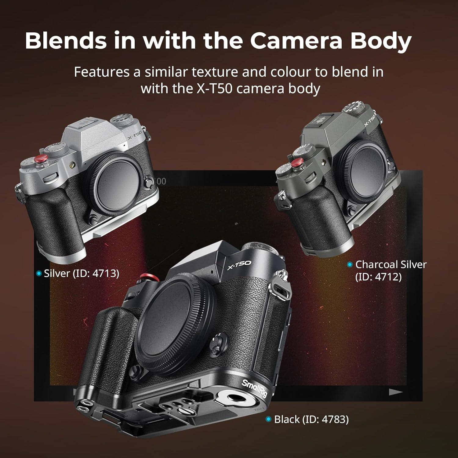 Mango en L de Silicona SmallRig 4783 para FUJIFILM X-T50