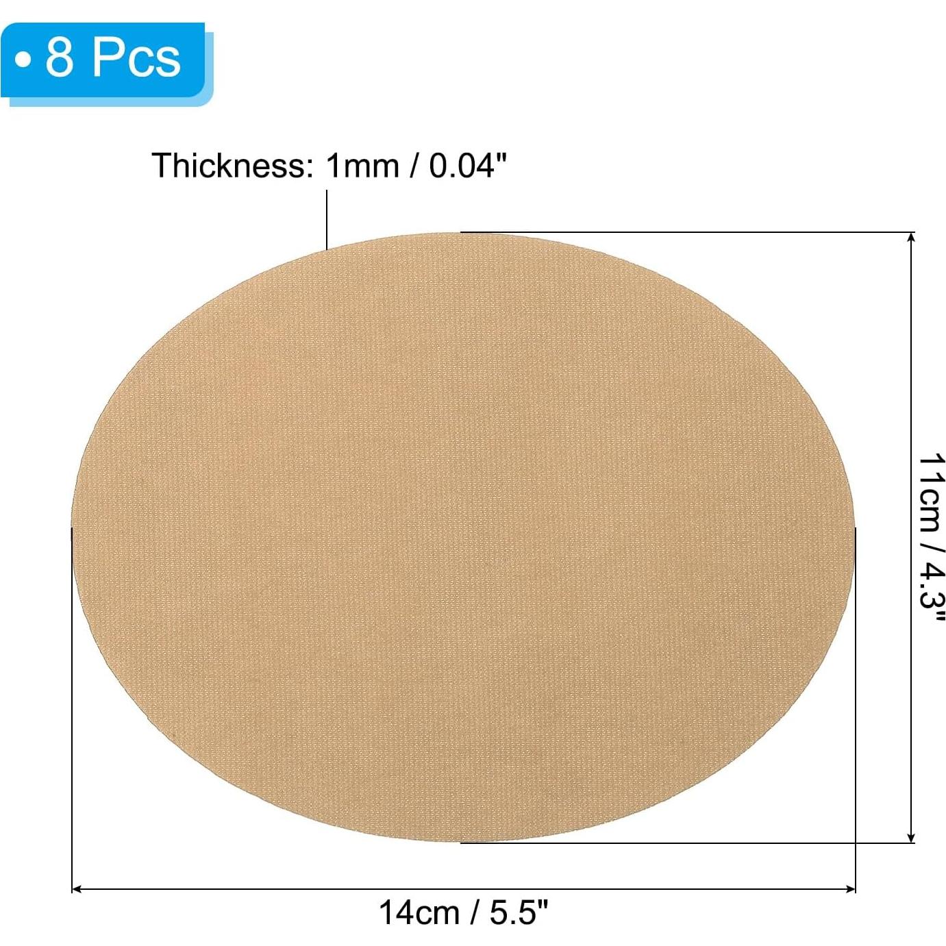 Parches Termoadhesivos PATIKIL Albaricoque 14x11 cm - 8 Piezas