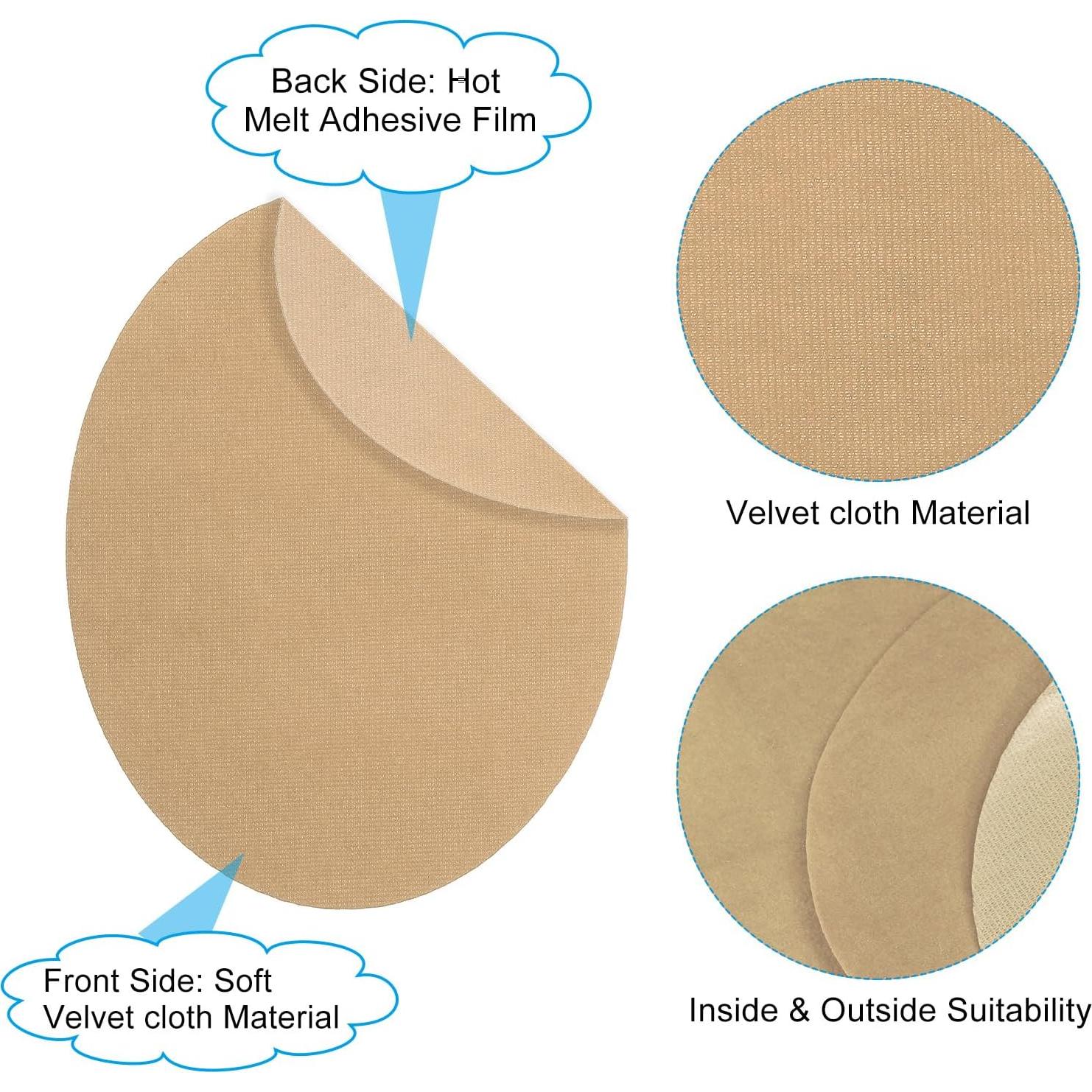 Parches Termoadhesivos PATIKIL Albaricoque 14x11 cm - 8 Piezas