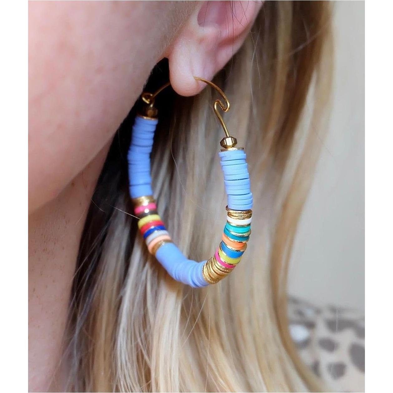 Kit de Pulseras de Cuentas de Arcilla Sahoottie 2000 Piezas 6mm