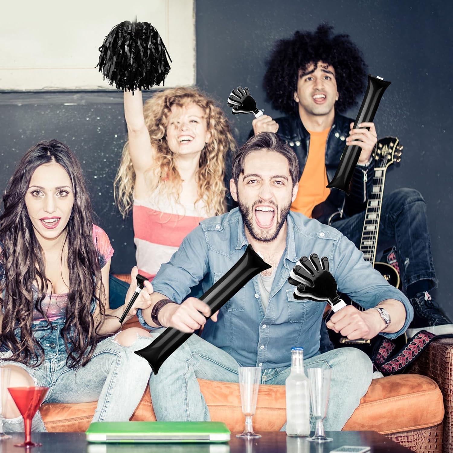 Kit de Animación Yunsailing 96 Piezas - Aplaudidores, Pompones y Silbatos