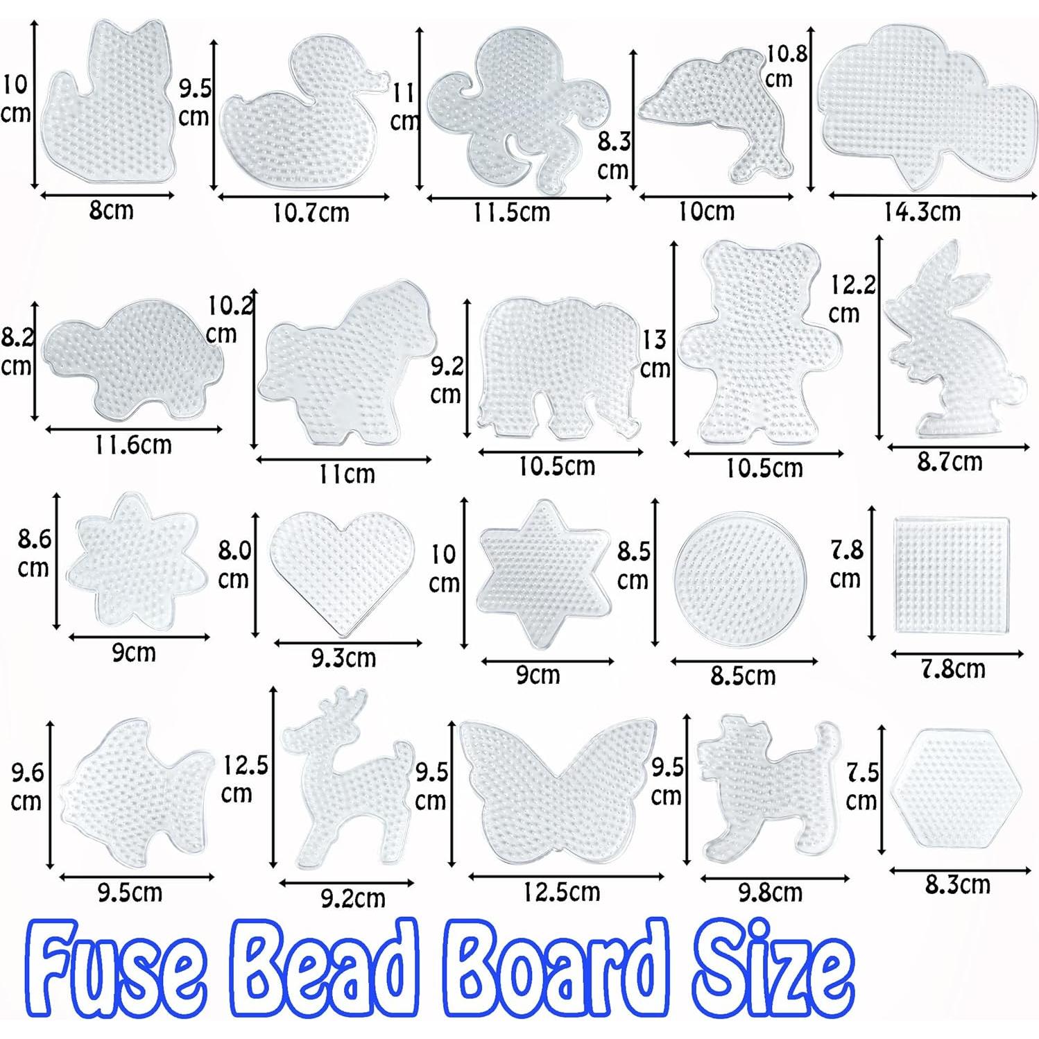 Kit de Perlas Fusibles 20pcs Yowamho 5mm para Manualidades