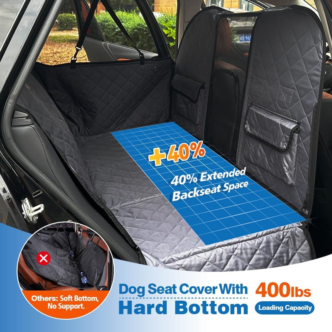 Funda de Asiento Trasero para Perros DOG SEAT COVER Negro 61x44.8cm