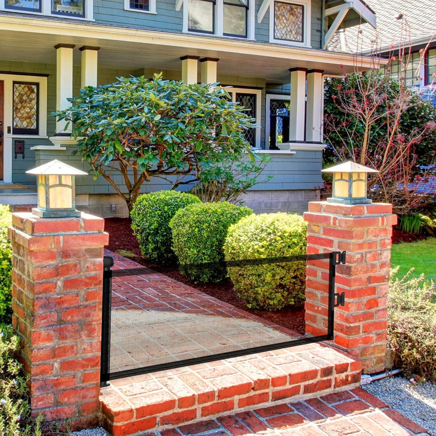 Puerta Retráctil para Perros YORWHIN 35.56 cm - Malla Expandible