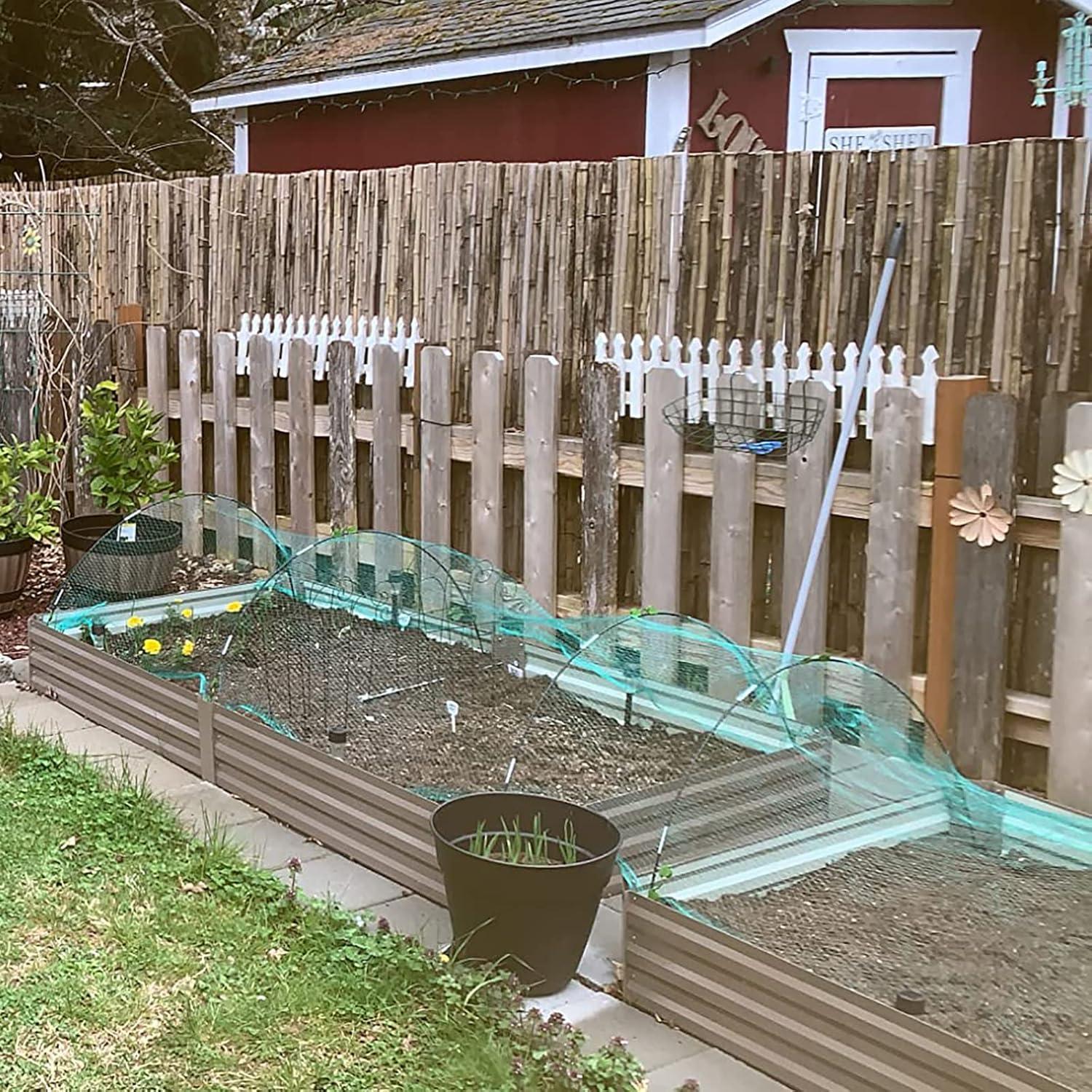 Túnel de Crecimiento Xuwzenkl 5 Juegos Arcos 2.13m Fibra de Vidrio