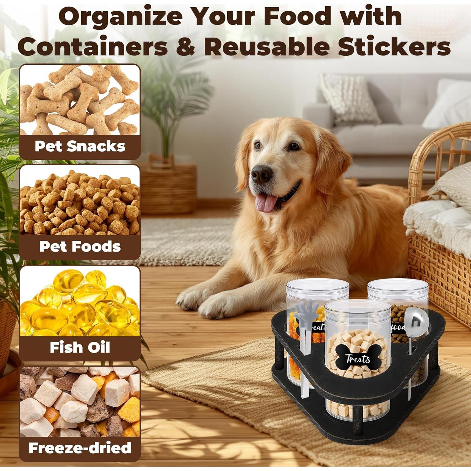 Juego de 3 Contenedores de Almacenamiento Herméticos HOYTAMDAR