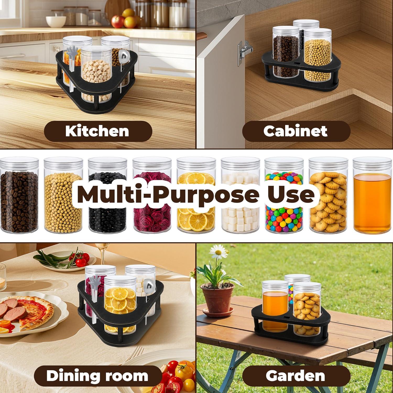 Juego de 3 Contenedores de Almacenamiento Herméticos HOYTAMDAR