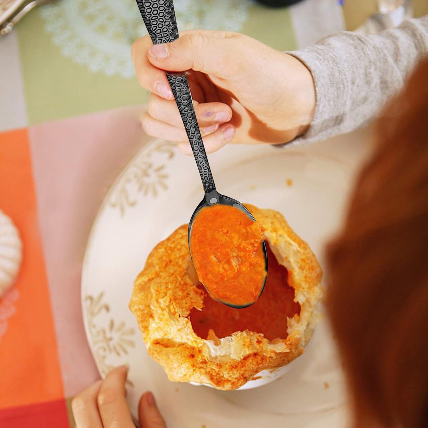 Set de Cubiertos para Niños LIANYU 15 Piezas Acero Inoxidable