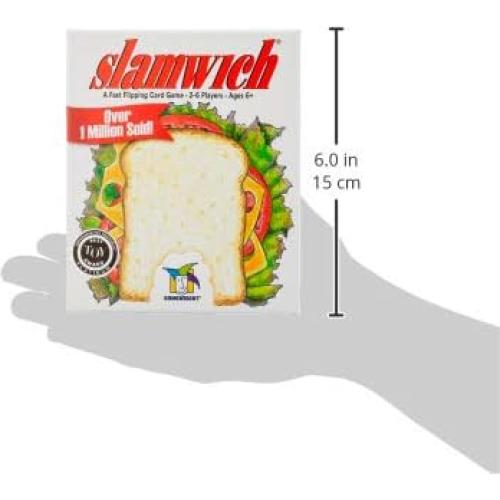 Juego de cartas Slamwich Gamewright - 1 paquete - 6 años+