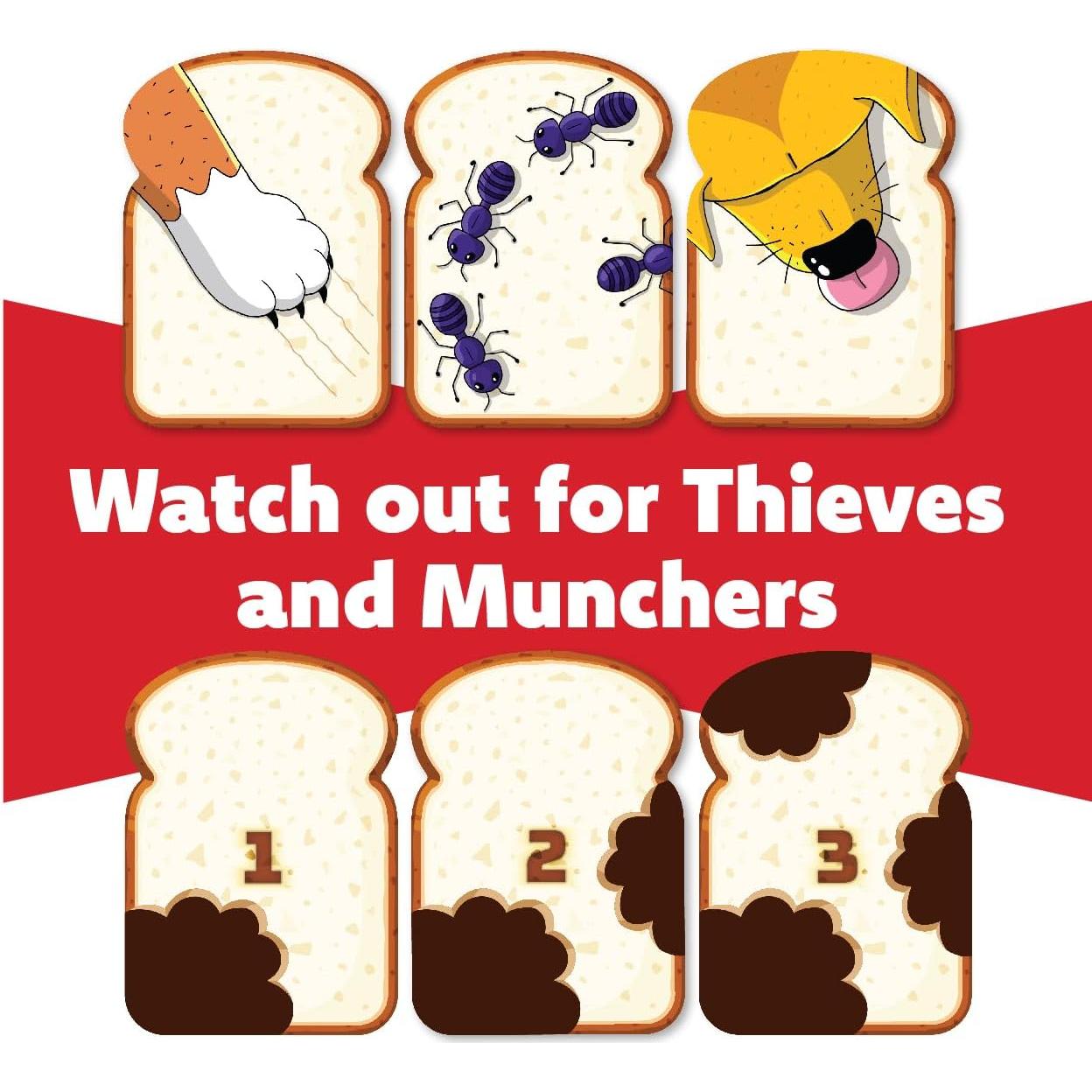 Juego de cartas Slamwich Gamewright - 1 paquete - 6 años+