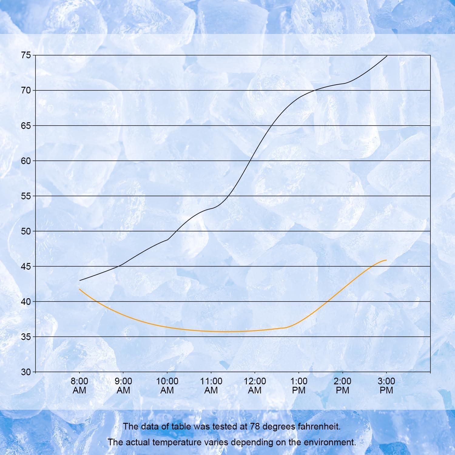 Bolsa de Almuerzo Térmica Cerbonny Negra 3.5L Congelable