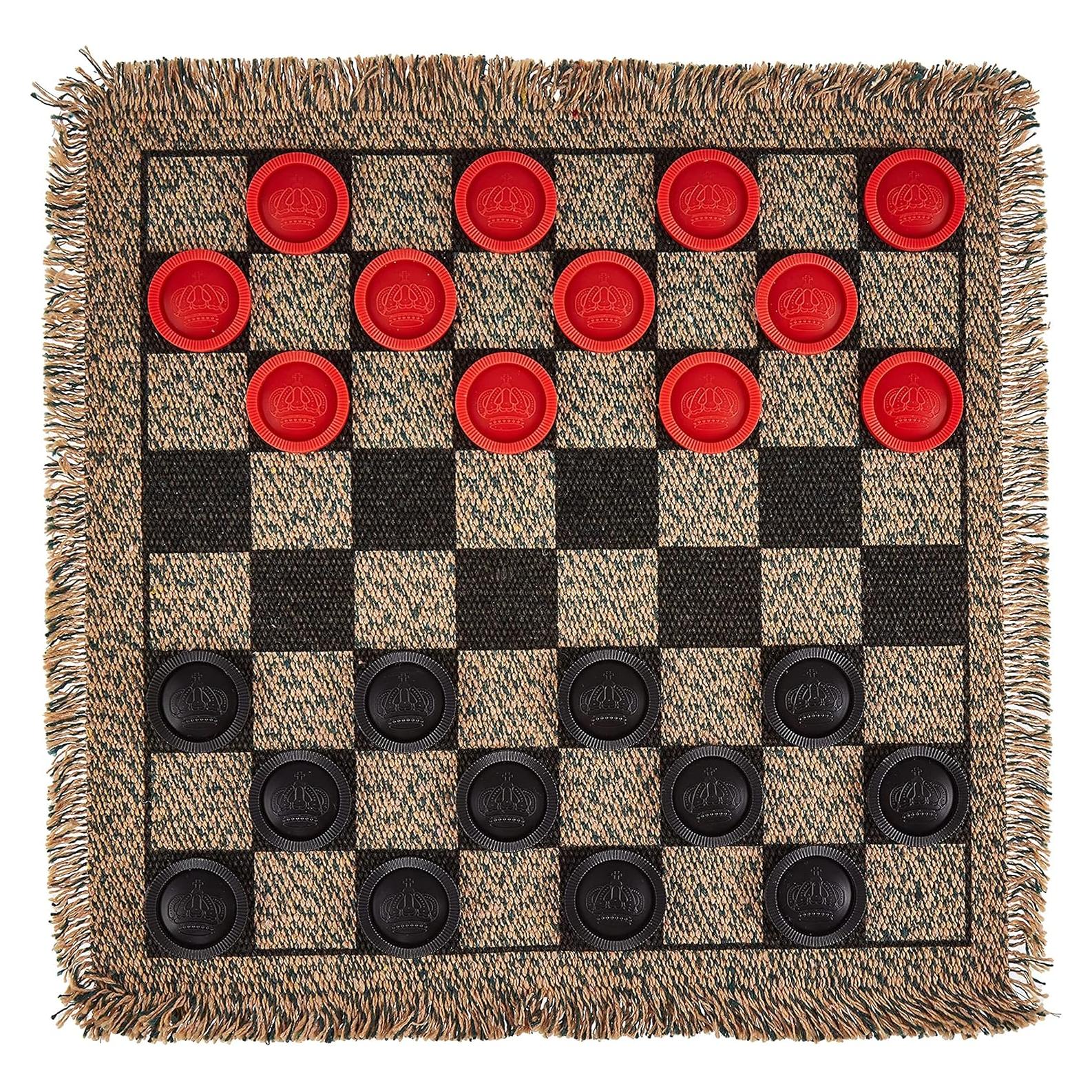 Alfombra de Damas Mini MBG 3 en 1 Reversible 30x30 cm