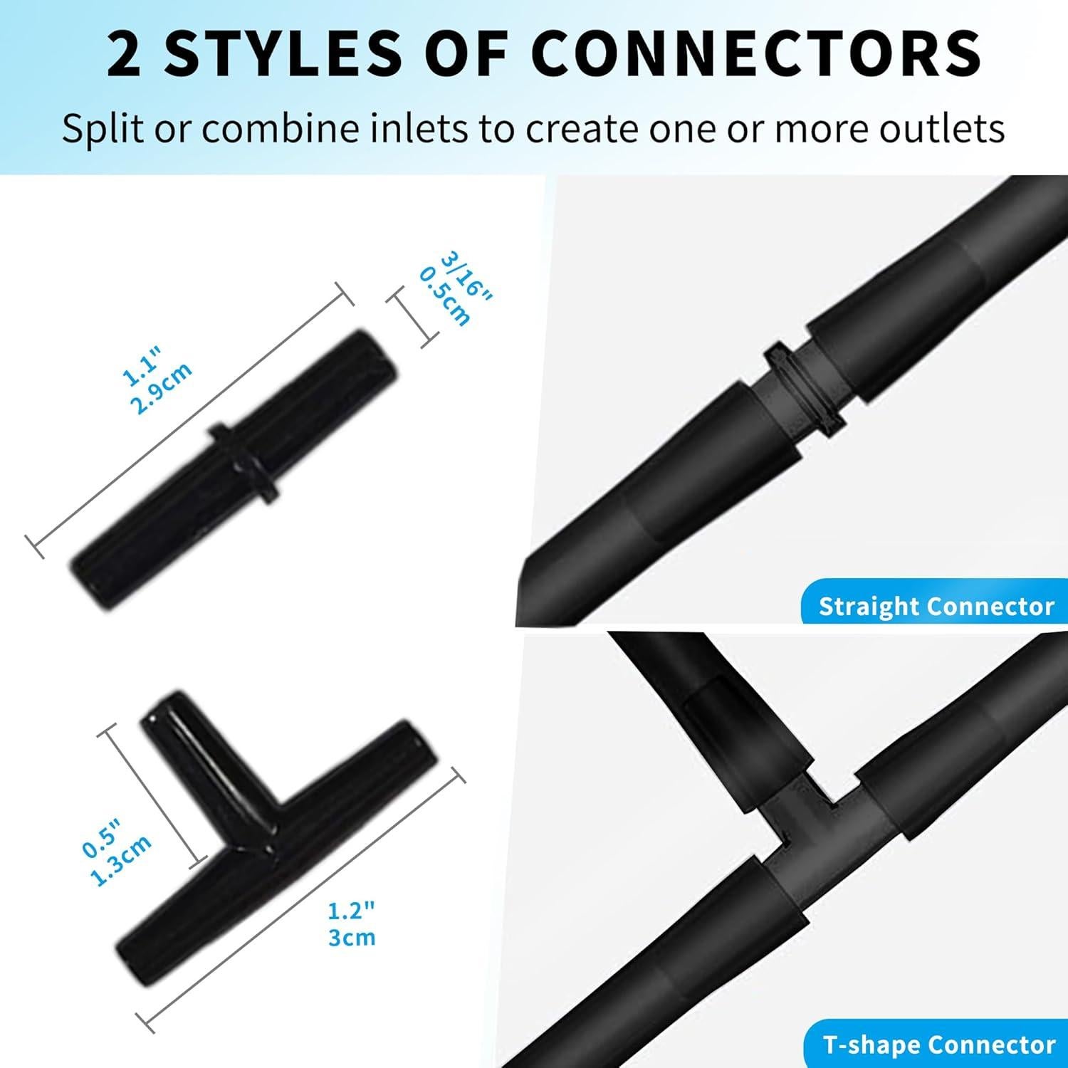 Manguera de aire para acuario Pewyoke 7.62m con accesorios