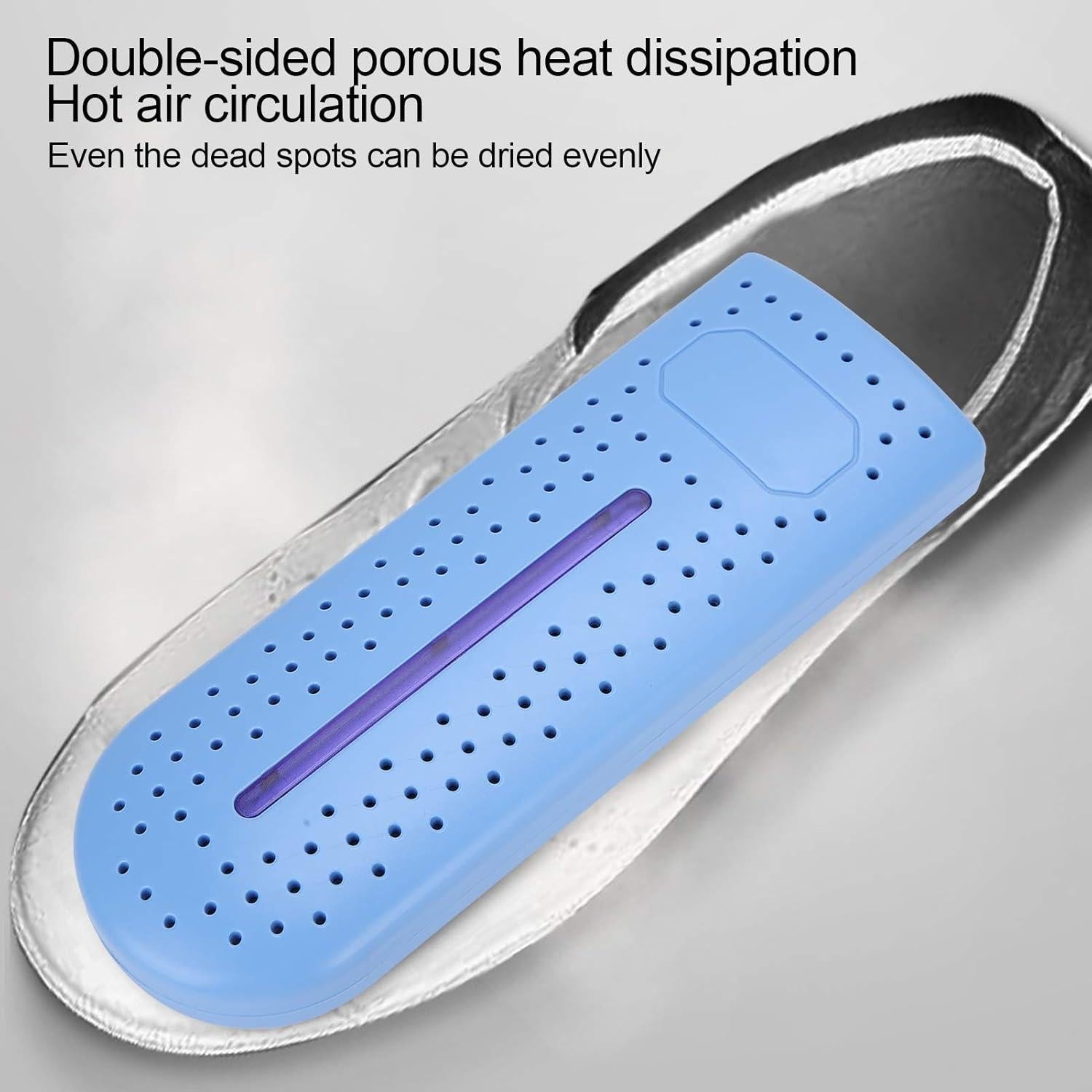 Secador de Zapatos Eléctrico ANGGREK 110-240V Azul Portátil