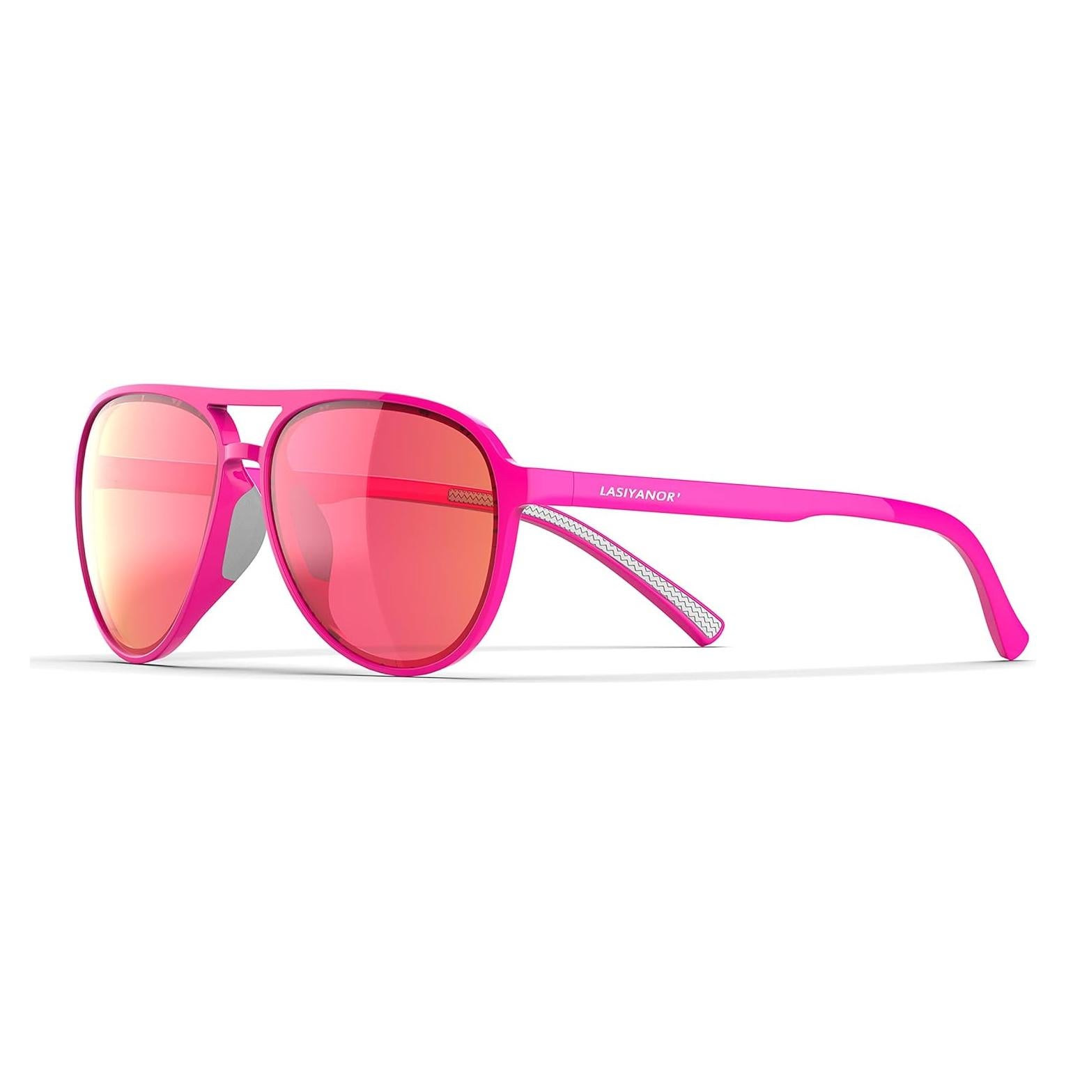 Gafas de Sol Vintage Polarizadas Lasiyanor UV400 Rosa