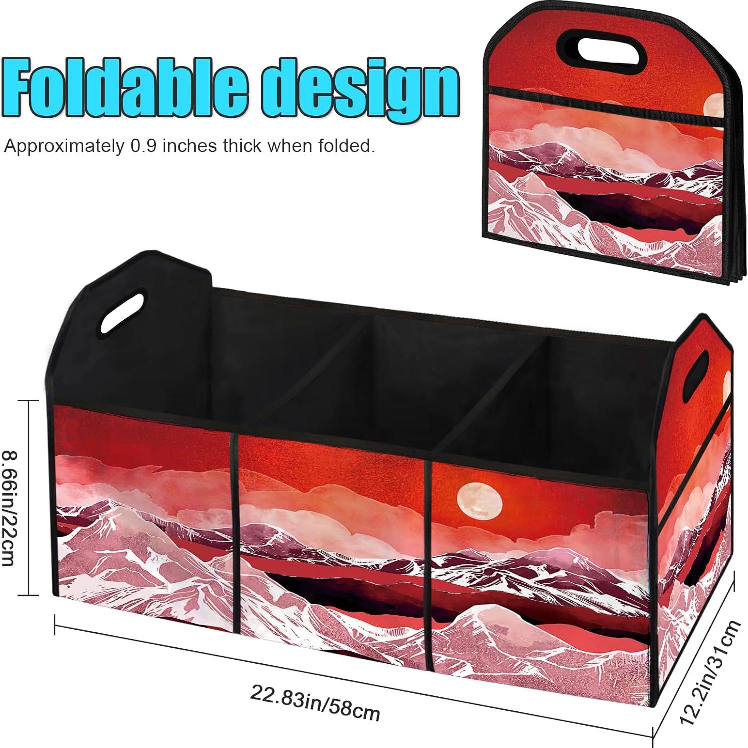 Organizador de Maletero LRERNAJF 50L Plegable Impermeable